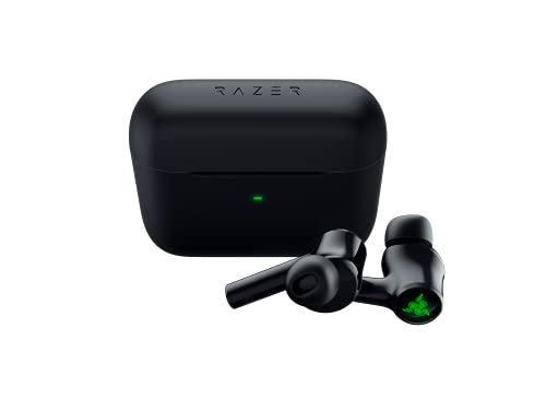 Hammerhead Wireless Gaming Earbuds | by Razer | Chroma RGB Lighting / Noise Cancellation [Black]