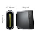 Aurora R10 Gaming Desktop | AMD Ryzen 7 5800, AMD Radeon RX 6600XT 8GB GDDR6, VR Ready & Liquid Cooling