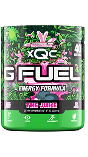 G Fuel | The Juice Flavor Inspired b7 xQc (40 Servings)9.8 oz