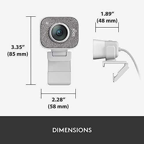 Logitech StreamCam Premium Webcam, Full HD 1080p 60 fps, Smart Auto-Focus