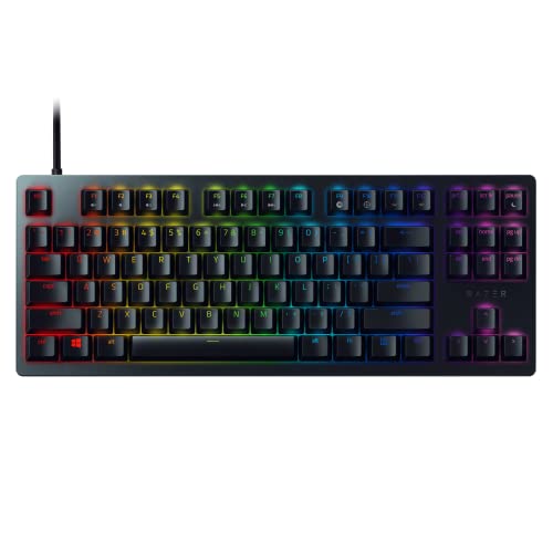 Huntsman [Tournament Edition] Gaming Keyboard, Chroma RGB Lighting | Classic Black