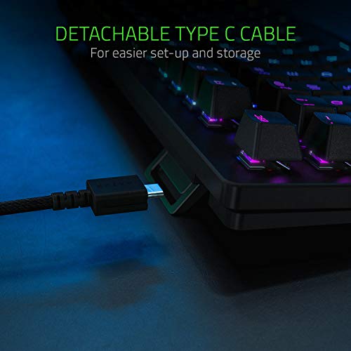 Huntsman [Tournament Edition] Gaming Keyboard, Chroma RGB Lighting | Classic Black
