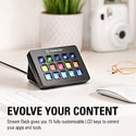 Elgato Stream Deck MK.2 + Facecam Bundle | Studio Controller, 15 Macro Keys, Trigger Actions in apps and Software Like OBS & Facecam - 1080p60 Full HD Webcam for Video Conferencing, Gaming, Streaming, Sony Sensor,