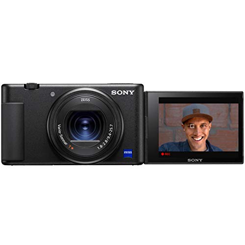 Sony ZV-1 Compact Digital 4K Video Camera for Streamers & Content Creators Bundle