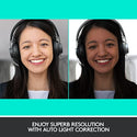 Logitech Brio Ultra 4K HD Webcam Video Calling with Noise-Canceling mic