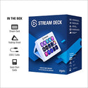 Elgato Stream Deck MK.2 – Studio Controller, 15 Macro Keys, Trigger Actions in apps and Software Like OBS, Twitch, YouTube and More, Works with Mac and PC - White