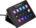 Elgato Stream Deck MK.2 + Facecam Bundle | Studio Controller, 15 Macro Keys, Trigger Actions in apps and Software Like OBS & Facecam - 1080p60 Full HD Webcam for Video Conferencing, Gaming, Streaming, Sony Sensor,