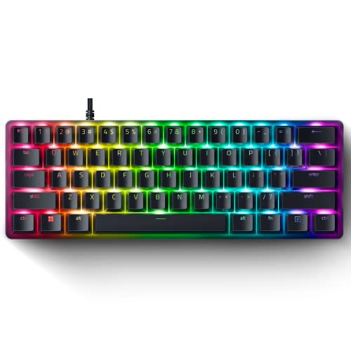 Razer Huntsman Mini 40% less Keyboard: Chroma RGB Lighting [Classic Black]
