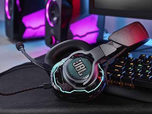 JBL Quantum ONE | Over-Ear Gaming Headset with Active Noise Cancelling [Black] (Renewed)