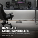 Elgato Stream Deck Pedal – Hands-Free Studio Controller, 3 Macro footswitches, Trigger Actions in apps and Software Like OBS, Twitch, YouTube and More, Works with Mac and PC