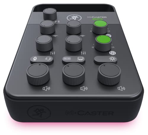 Mackie M-Caster Live Portable Live Streaming Mixer & Recording Interface