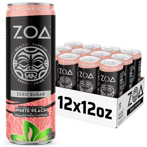 ZOA Sugar-Free Energy Drink Variety Pack | 12 Fl Oz (Pack of 36)