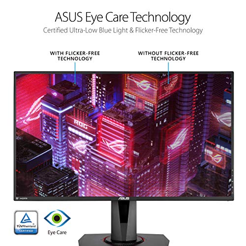 27” Gaming Monitor | (1920 x 1080) Full HD, 165Hz Refresh Rate (144Hz supported)