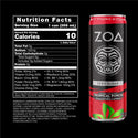 ZOA Sugar-Free Energy Drink, 12 Fl Oz | Tropical Punch (Pack of 12)